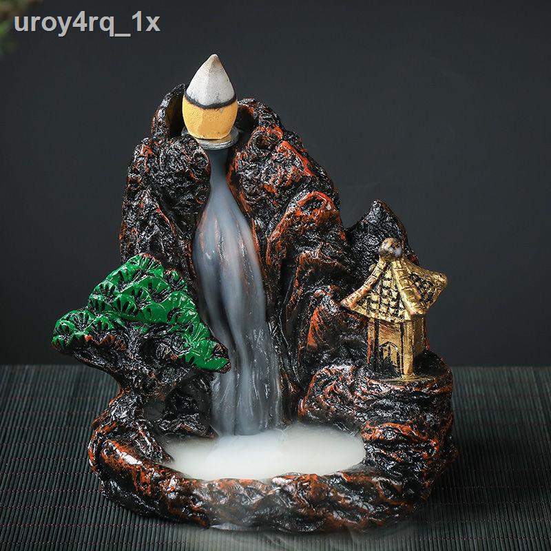 ₪ ﺴ HOT- ℡ Tháp hương trầm hương gỗ đàn hương trong nhà phòng ngủ bếp thơm nhà vệ