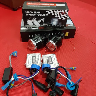ĐÈN BI GẦM XENON 2 CHẾ ĐỘ PHA/COS PHÁ SƯƠNG SIÊU SÁNG CHO XE OTO