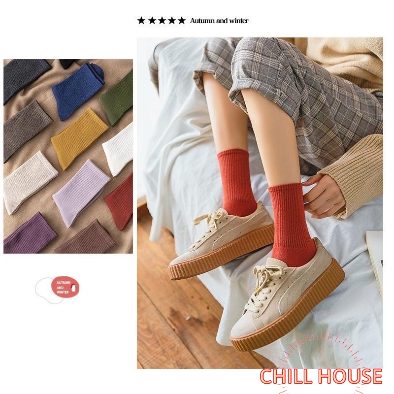 Tất cổ cao AiNaFei dành cho nam, nữ chất đẹp T774 - CHILL HOUSE