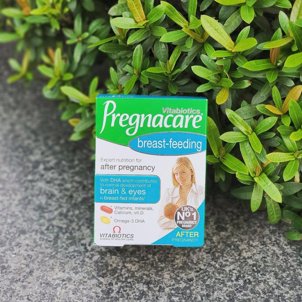 Viên Uống Lợi Sữa Bổ Sung Vitamin Tổng Hợp Sau Sinh Pregnacare Breastfeeding