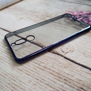 Ốp lưng Huawei Nova 2i viền xanh bảo vệ camera