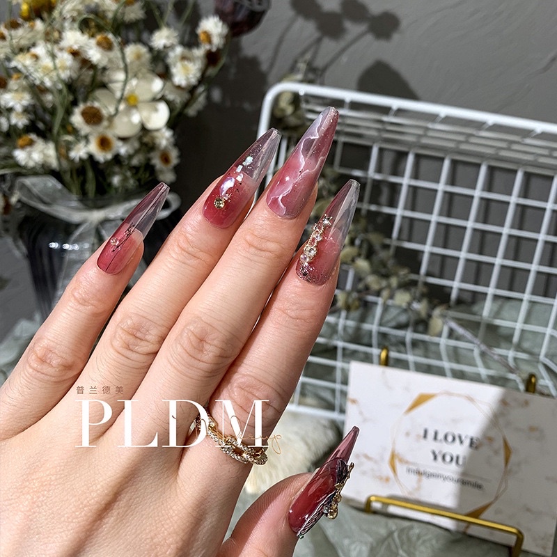 Charm hoa hồng mini lẻ 1c trang trí nail / móng tay