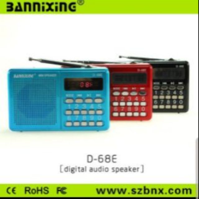 Siêu phẩm đài thẻ ,bắt sóng FM cực nét .BH 6 tháng