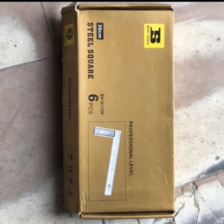 Thước ke vuông INOX 30cm BOSI