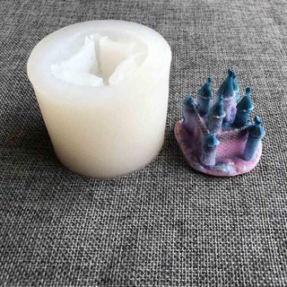 Khuôn Làm Bánh Thủ Công Hình Lâu Đài Chất Liệu Silicone