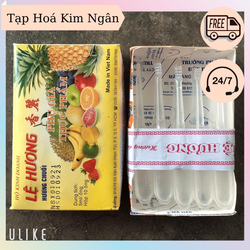 Combo 10 Ống Tinh Dầu Chuối Lệ Hương Thơm Ngon [THKN77]