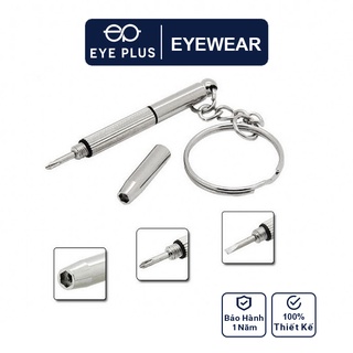 Móc vít chìa khóa vặn ốc EYE PLUS sửa kính mắt 3 đầu đa năng