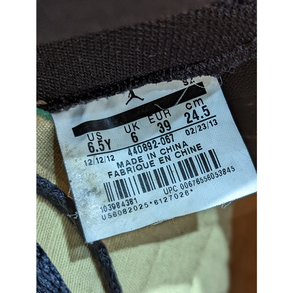 Giày 2hand Jordan 5 Retro Black Pink  - 440892-067 - Giày Cũ Sài Gòn 127