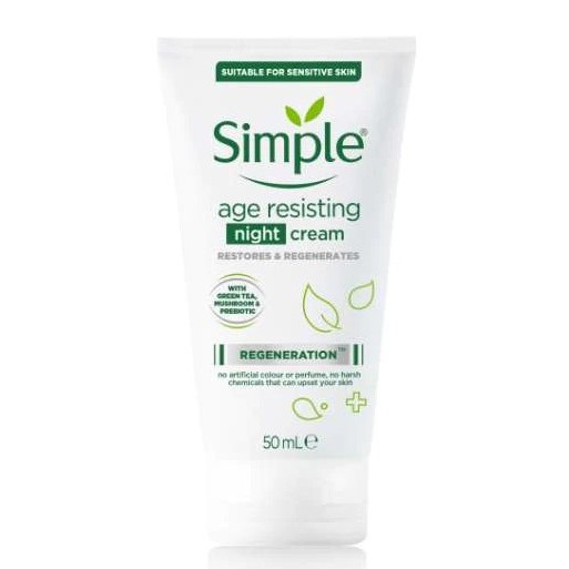 [TOP 1 SHOPEE] Kem dưỡng ngừa lão hóa Simple Age Resisting Cream (Bill Anh)