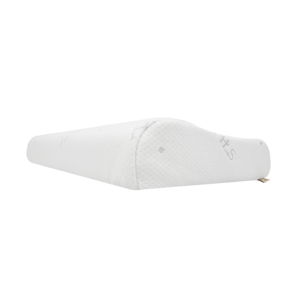 HomeBase HLS Gối sức khỏe bằng cao su mềm mại BELIN Thái Lan W58xD38xH10cm màu trắng