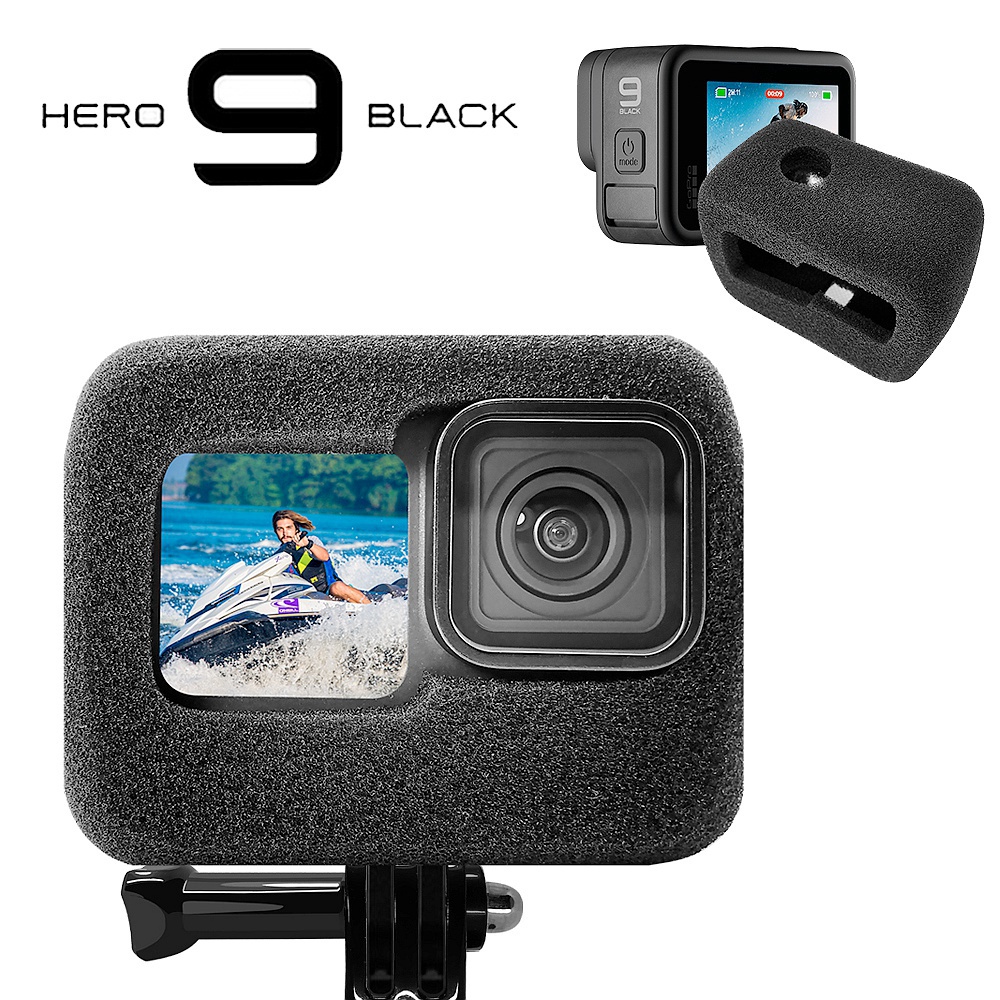 Ốp Xốp Chống Gió Giảm Tiếng Ồn Cho Gopro Hero 11 10 9 Gopro Hero 11 10 9 Action Camera