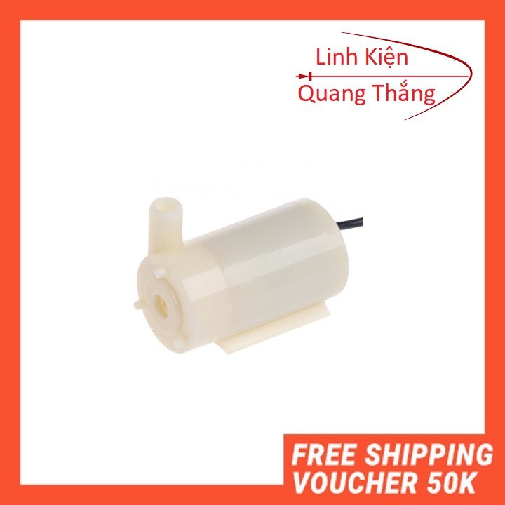 Máy Bơm Chìm Mini 3- 6VDC bơm tiểu cảnh, bể cá - linhkienmh