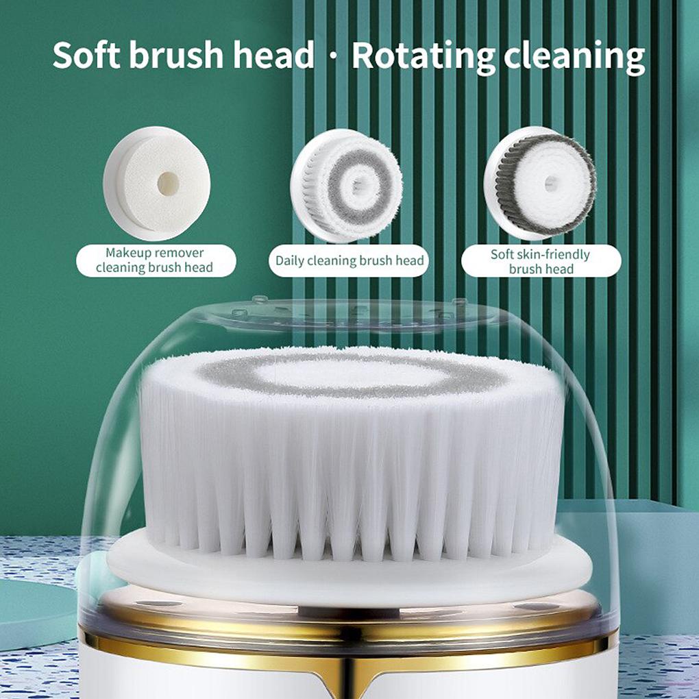 Máy Rửa Mặt 3 Trong 1 2 Tốc Độ Thiết Kế Nhỏ Gọn Làm Sạch Da Tiện Dụng