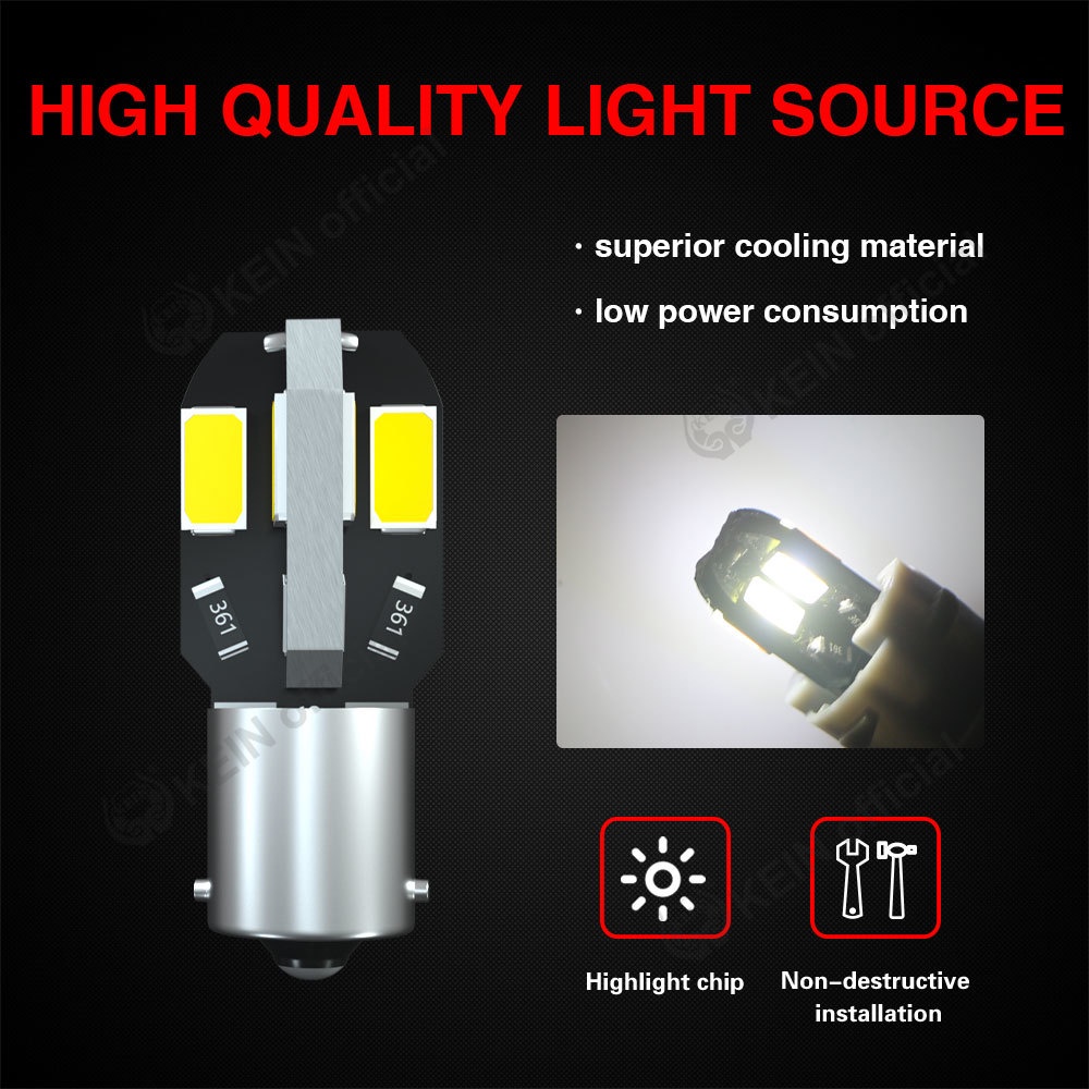 Đèn Led Tín Hiệu 2022 New T10 BA9S Led T4W 194 168 501 Gắn Cửa Xe Hơi Xe Máy