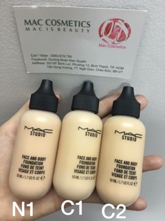 Kem Nền MAC Studio Face And Body Foundation