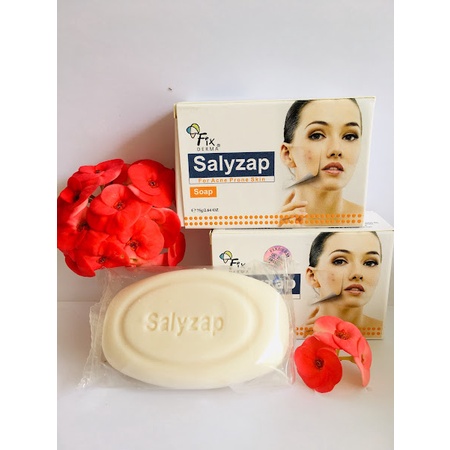 Xà Phòng Giúp Giảm Mụn, Giảm Thâm Mụn Fixderma Salyzap Soap 75g