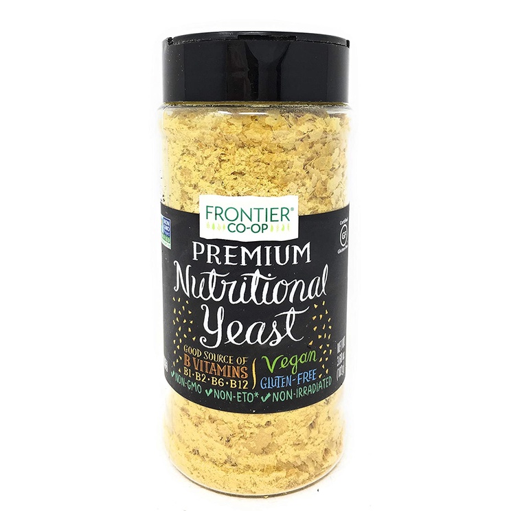 MEN DINH DƯỠNG CAO CẤP ĂN KIÊNG Frontier Premium Nutritional Yeast, NonGMO - Gluten Free - Vegan - Kosher, 102g (4oz)