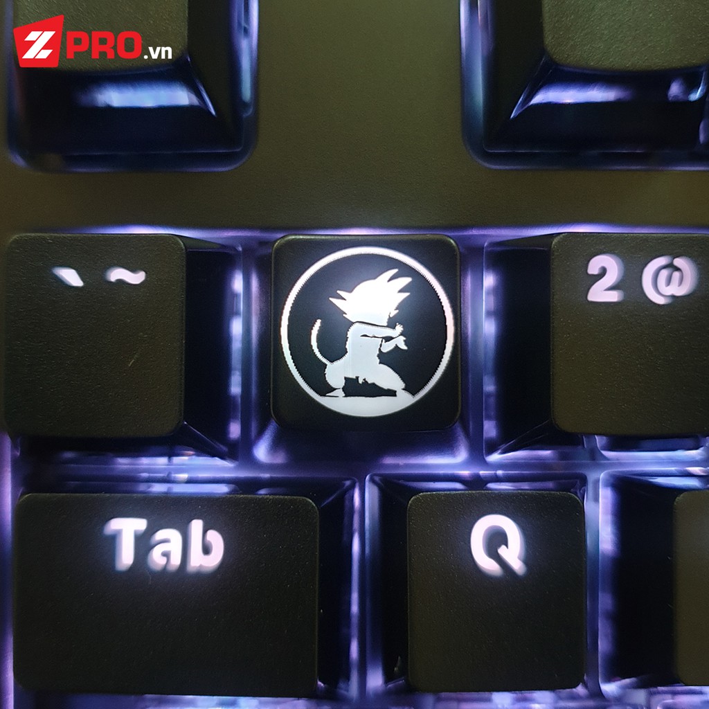 Keycap Dragon Ball Son Goku dùng cho bàn phím cơ