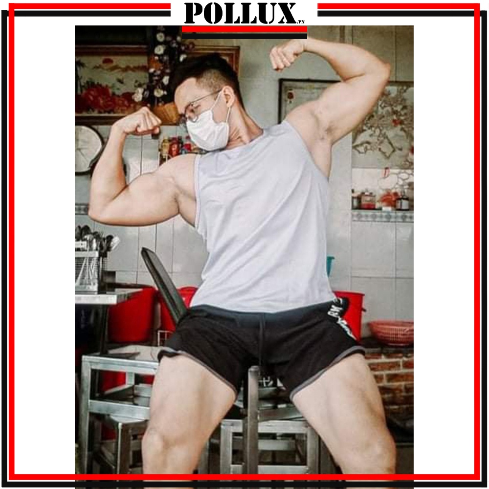 Áo thun ba lỗ nam  tanktop thể thao GYM - polux