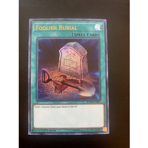 Thẻ bài YUGIOH - Foolish Burial - BLHR-EN057 - Ultra Rare 1st Edition - Normal Spell