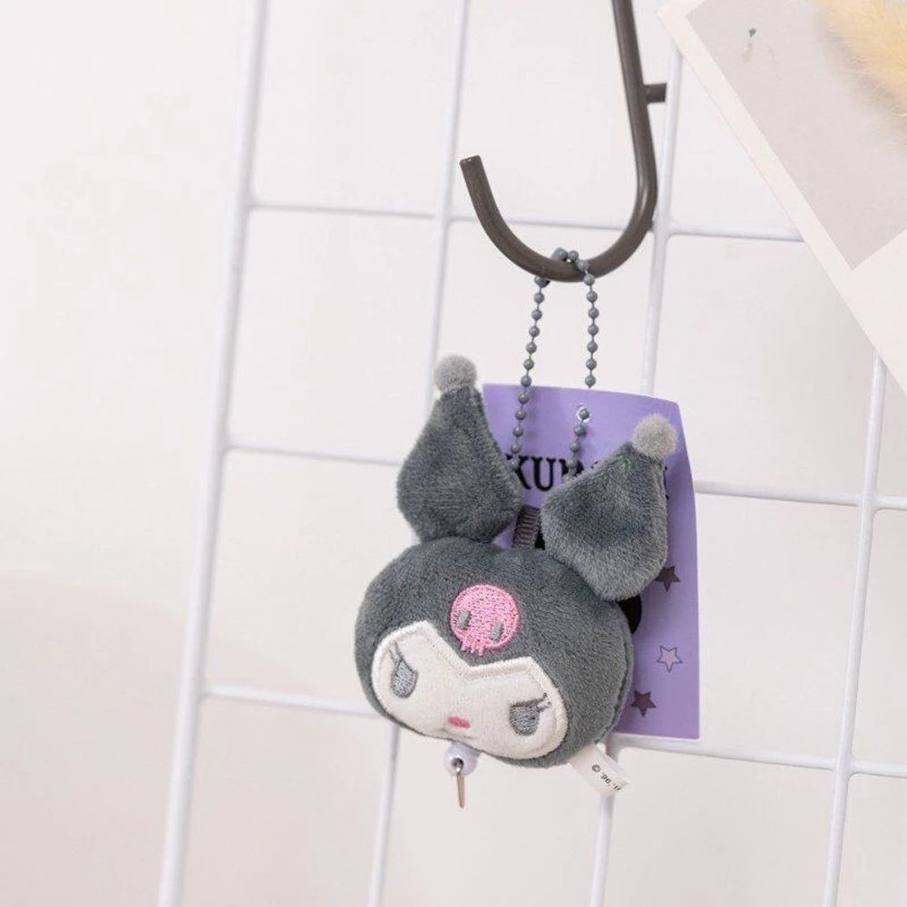 Móc Khóa Hình Búp Bê Nhồi Bông Mềm Nhiều Màu 6cm