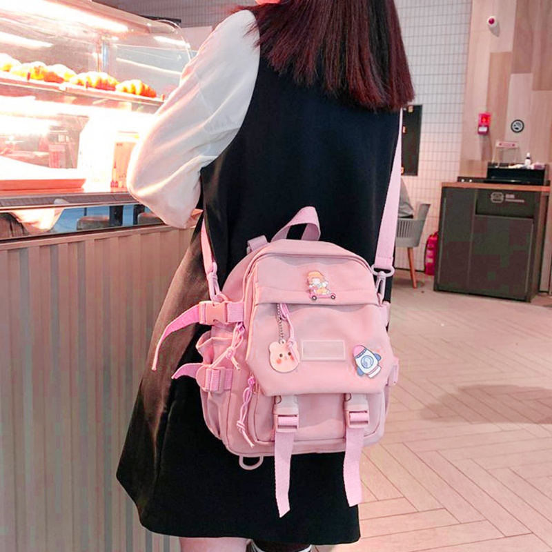 Ba Lô Nylon Thời Trang Dành Cho Nữ