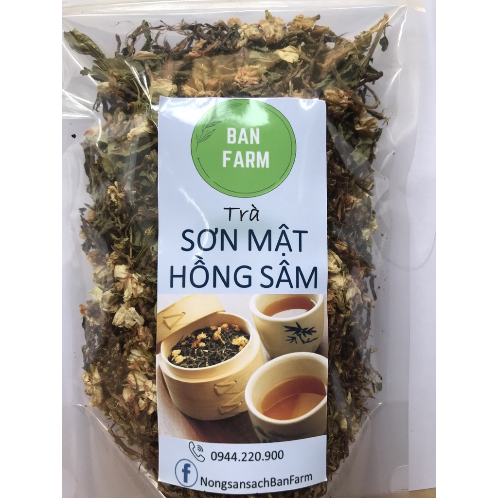 Trà sơn mật hồng sâm LOẠI 1 - gói 1kg