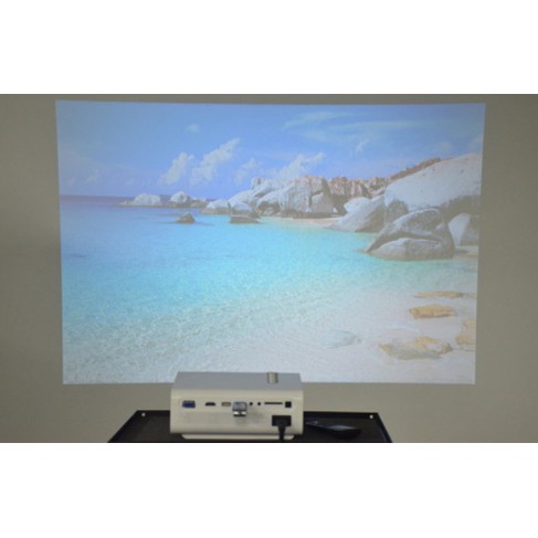 Máy Chiếu Mini YG530 Kết Nối Không Dây Với Điện Thoại – độ phân giải thực chuẩn HD bảo hành 12 tháng