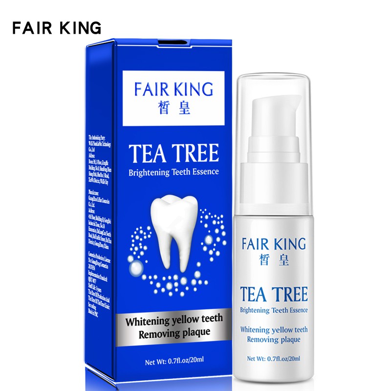 Tinh chất làm trắng răng FAIR KING chiết xuất cây trà loại bỏ vết bẩn mảng bám