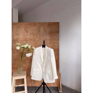 Áo khoác White Tweed Blazer
