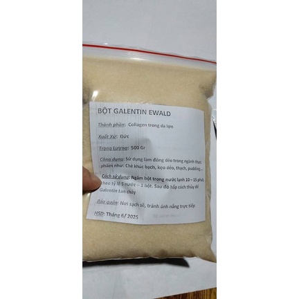 Bột galentin đức 500gr