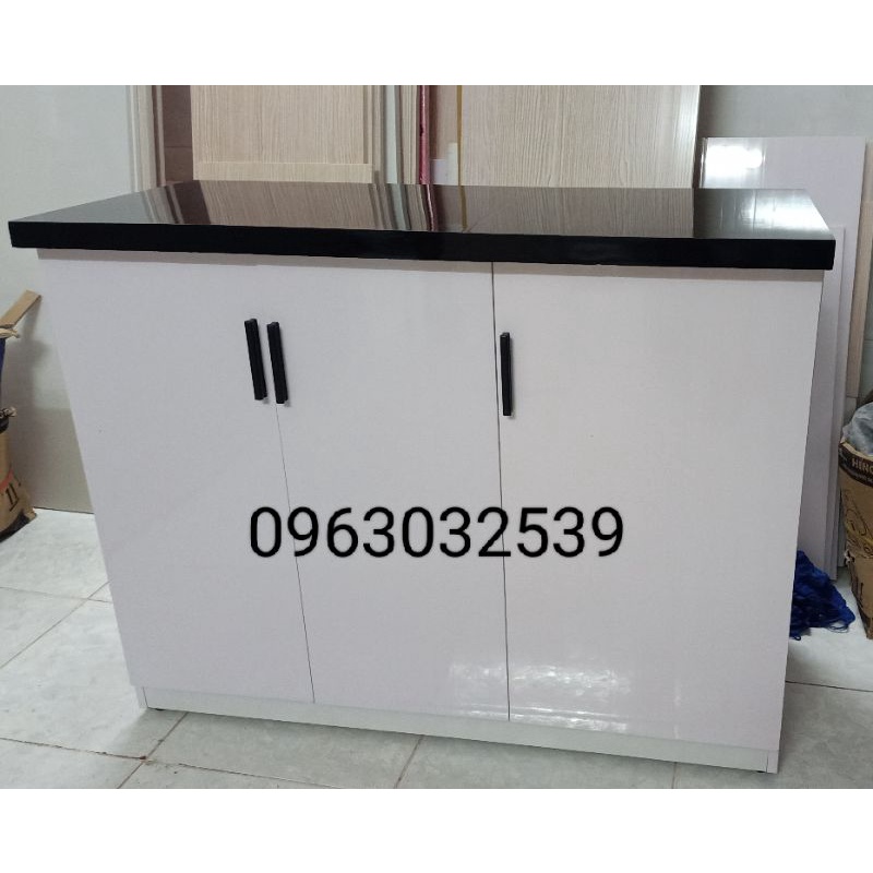 TỦ BẾP. TỦ ĐA DỤNG. MẶT LÓT GẠCH. NHỰA Đài LOAN 2 LỚP
