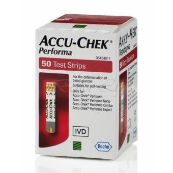 Que thử đường huyết Accu-Chek Performa (hộp 50)