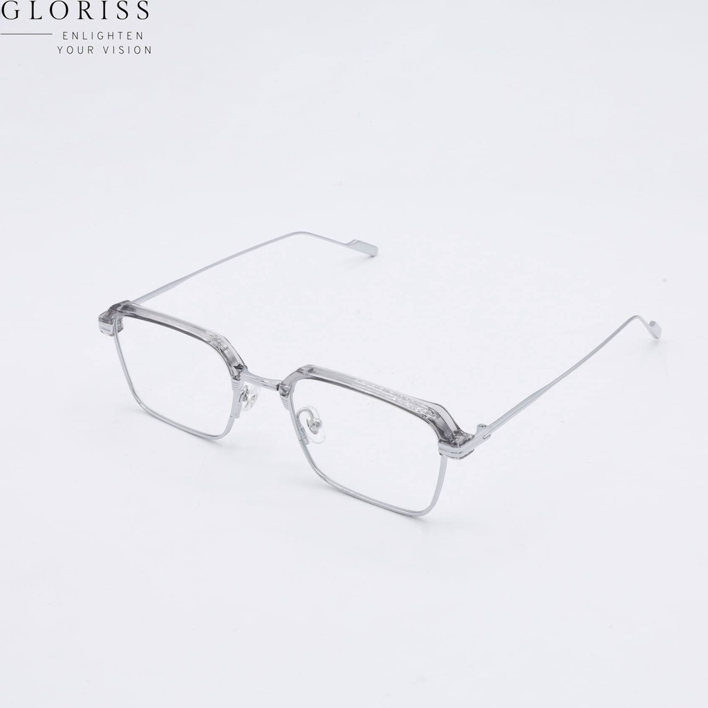 Gọng kính cận nam nữ thời trang GLORISS - LOOK cắt mắt cận, viễn, loạn thoải mái