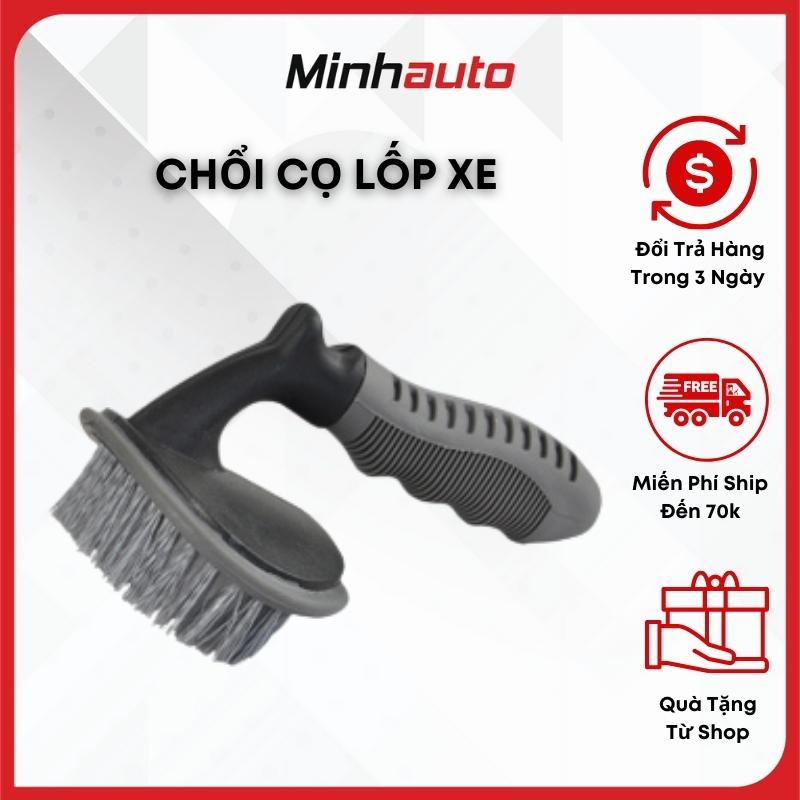 Chổi Cọ Lốp Xe , Dùng Cho Xe Ô Tô, Xe Máy, Xe Đạp, Tay Cầm Chắc Chắn, Vệ Sinh Dễ Dàng Mọi Khe Kẽ