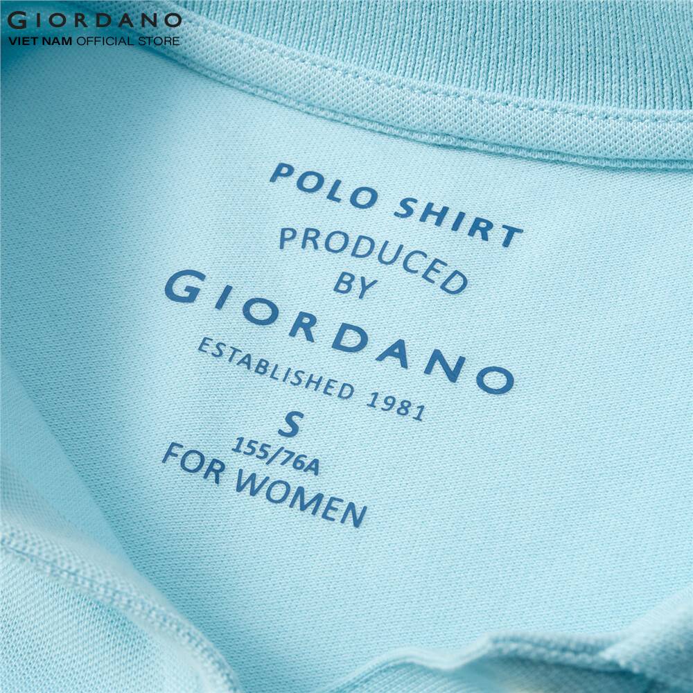 Áo thun có cổ nữ polo Giordano 05319260