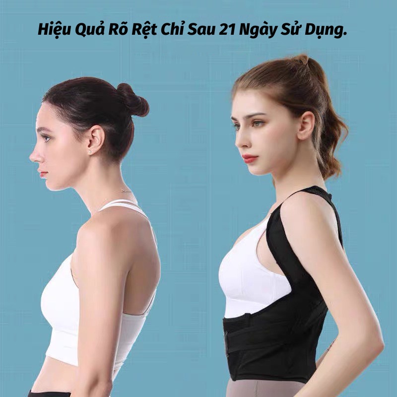 Đai Lưng Cột Sống Đai Chống Gù Lưng Cho Trẻ Em Định Hình Cột Sống Nâng Ngực Cho Nữ Hiệu Qủa Cao Đèn Rọi Ray Asaki