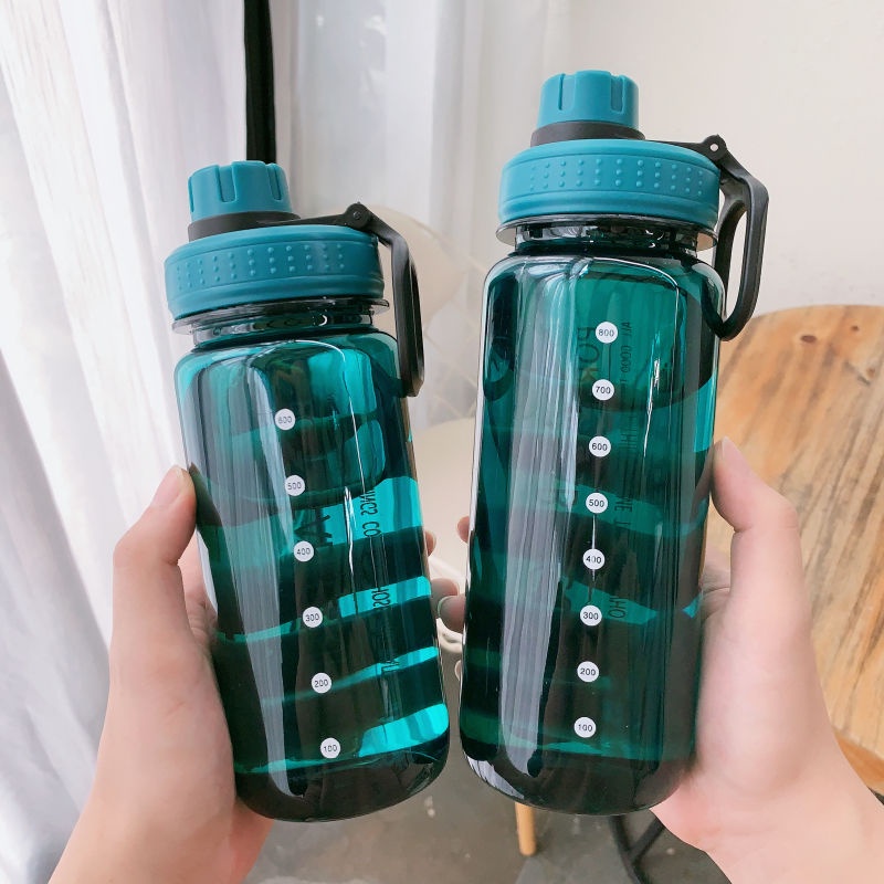 Bình Nước Thể Thao Bằng Nhựa Cỡ Lớn Chống Thấm Nước Tiện Dụng