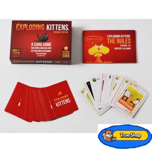 Mèo Nổ - Exploding Kittens (bản cơ bản)