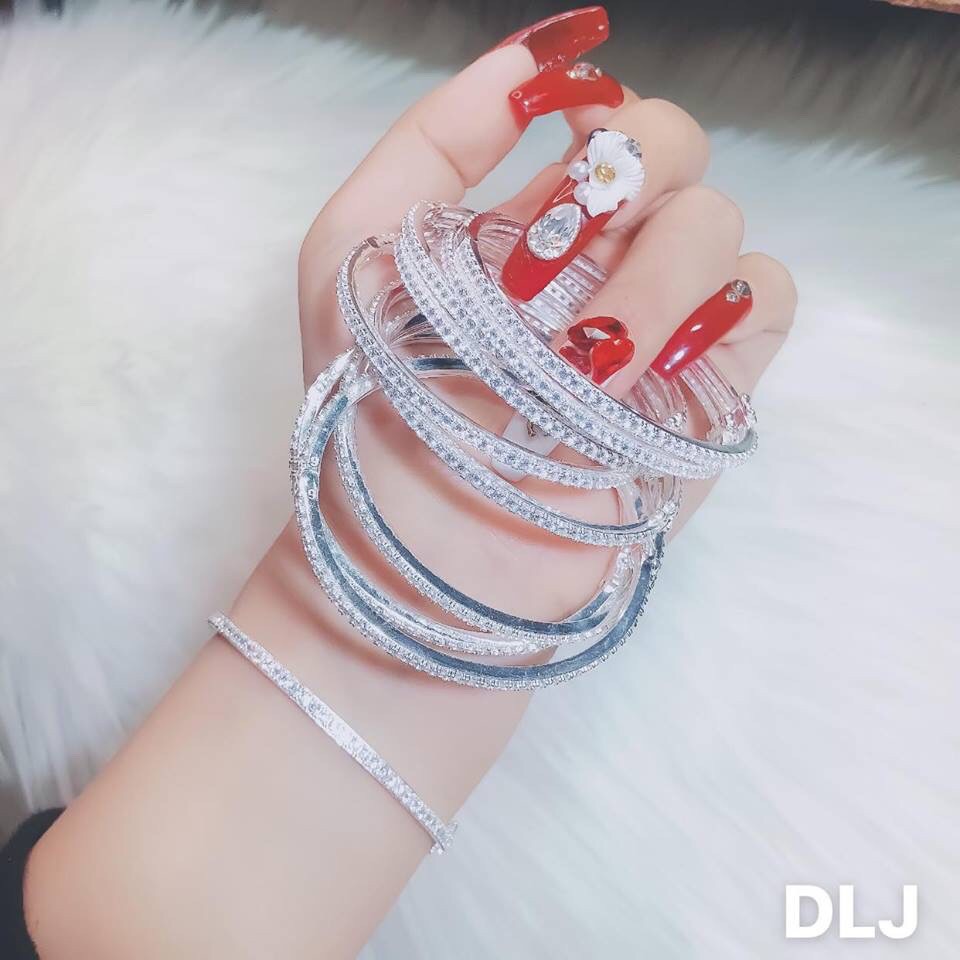 LẮC TAY NỮ BẠC TA - LẮC TAY HÀNG ĐÁ SANG CHẢNH [BẠC XINH]