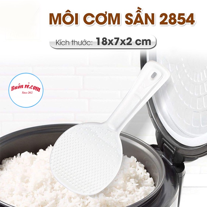 Muôi xới cơm chống dính Việt Nhật ( MS: 2854) chịu nhiệt tốt  – Thìa, môi xới cơm cao cấp, an toàn 01505