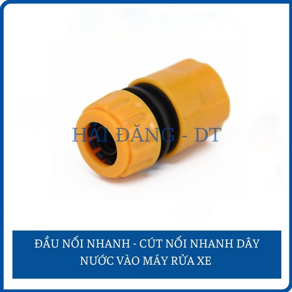 Đầu nối nhanh, Nối ống nhanh dây cấp nước máy rửa xe áp lực cao, máy xịt rửa cao áp, máy rửa xe (Cút nối nhanh)