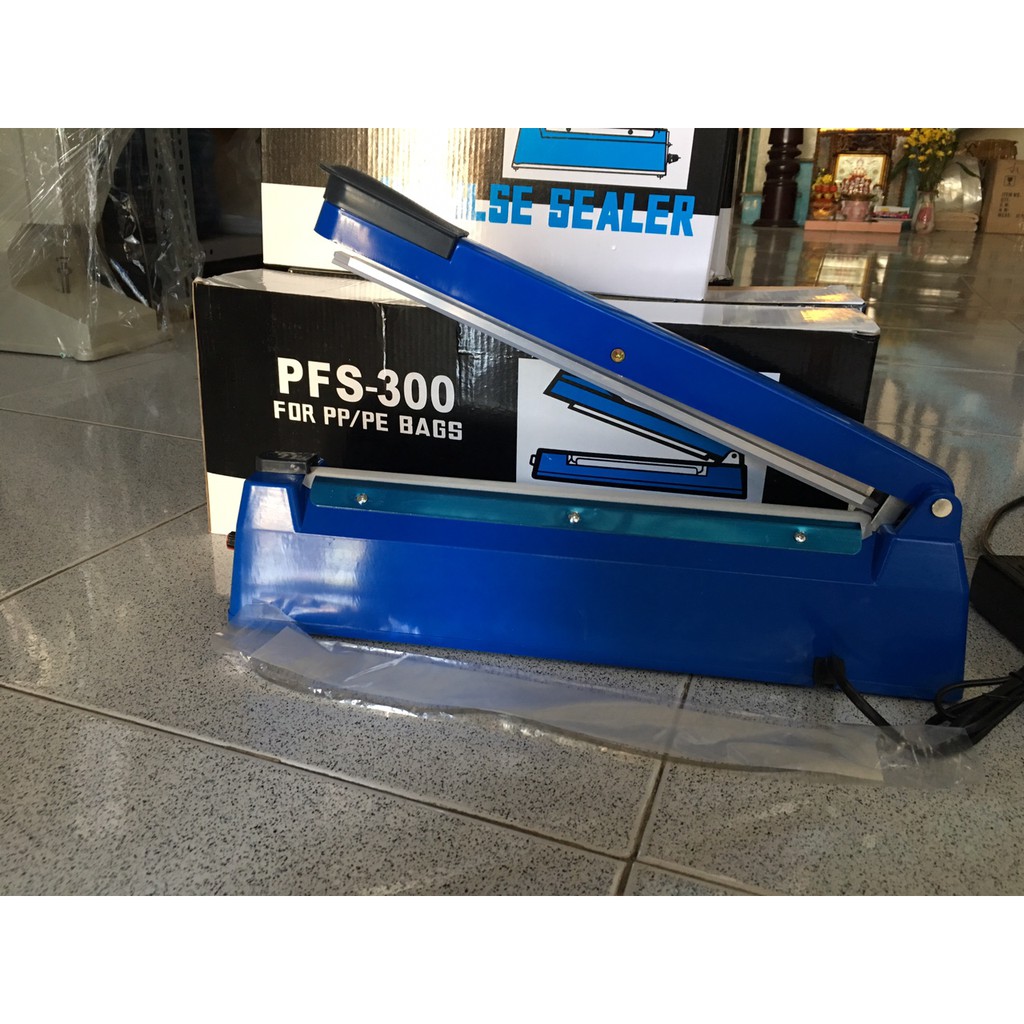 [GIẢM GIÁ] Máy hàn miệng túi Impulse Sealer PFS 300 (300mm),Máy hàn miệng túi bằng tay PFS300 - 30cm