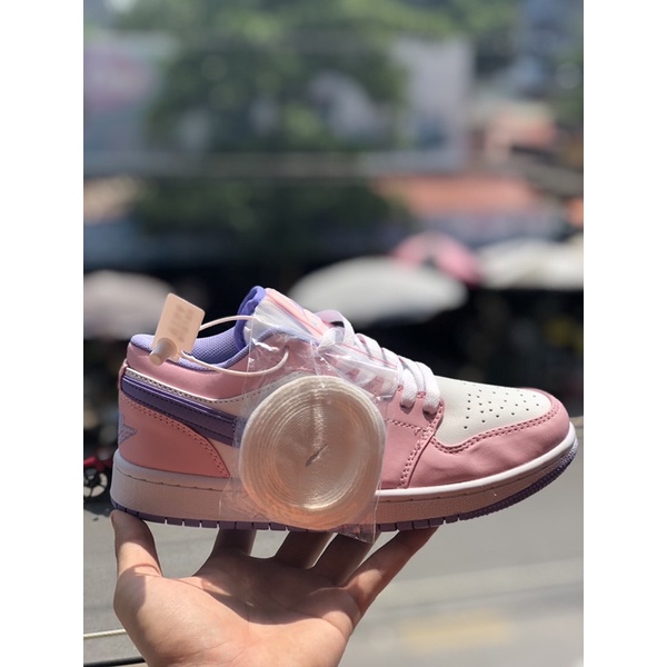 ( Ảnh thật 💯) Giày jordan hồng cổ thấp 1.1 36/39