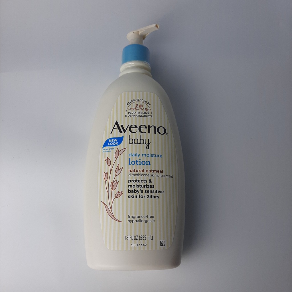 Kem dưỡng ẩm toàn thân Aveeno Baby 532ml cho bé Daily Lotion