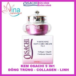 Kem Dưỡng Trắng Da Cao Cấp Osachi Collagen Linh chi 9 In 1 - 20g