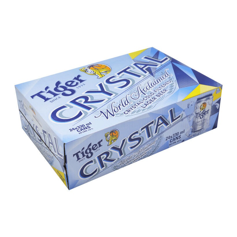 Bia Tiger Crystal thùng 24 lon x 330ml - HSD luon moi