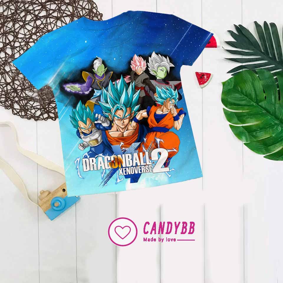 Áo thun 3D Songoku - 7 viên ngọc rồng