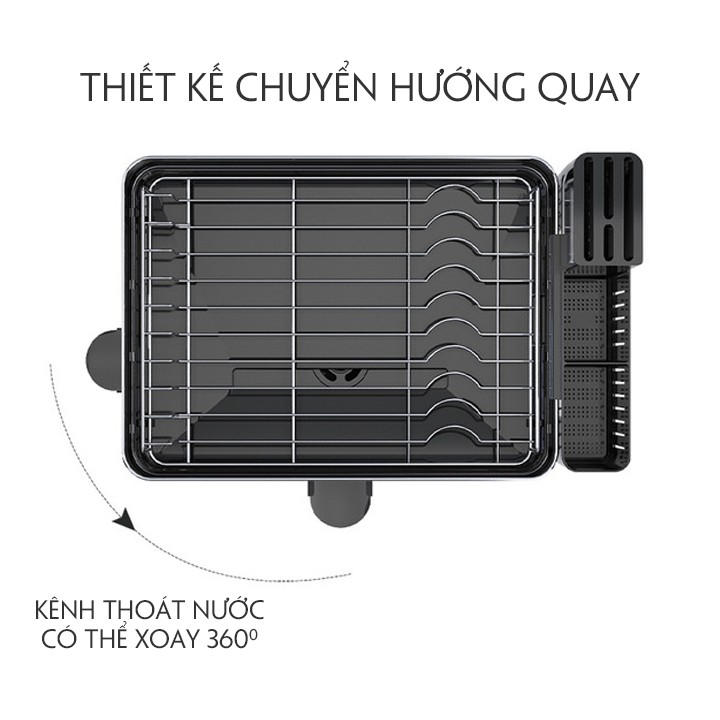 Kệ Úp Bát Đĩa Kệ Úp Chén Thông Minh Inox Chống Han Gỉ M012, Cực Kì Nhỏ Gọn Tiện Lợi.
