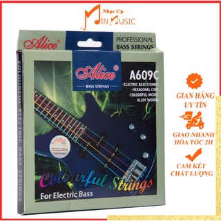 Dây Đàn Guitar Bass 4 Dây I Dây Bass Nhiều màu Alice A609c